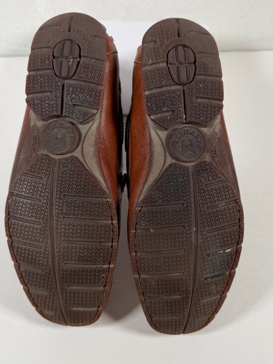 Mephisto Slip-On Loafers Men US Size 12 Brown Genuine Leather Cool-Air Casual main image 5